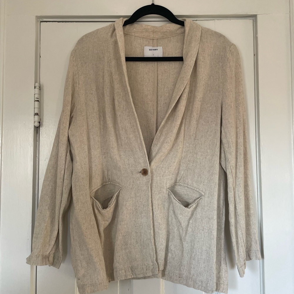 Old Navy Beige Blazer